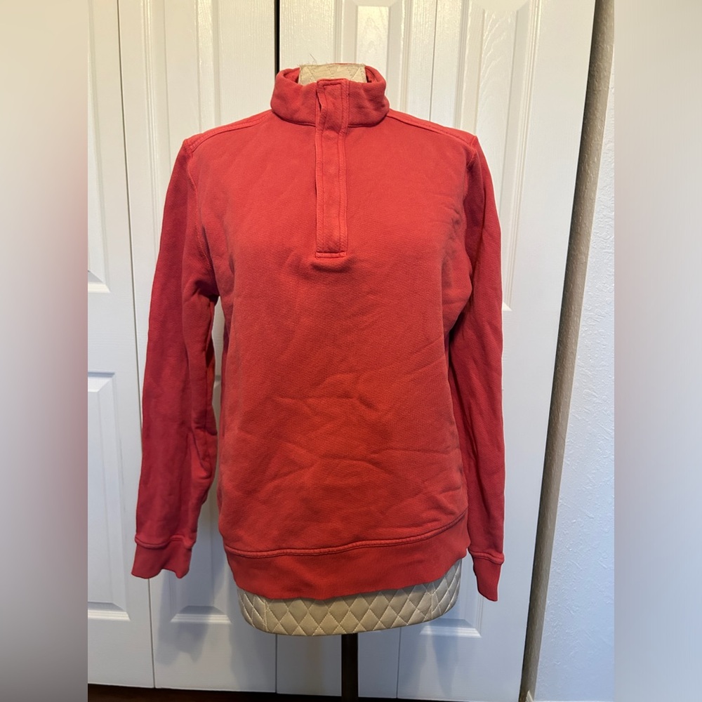 Vineyard Vines Snap Mock Neck Shep Shirt Button Up, Size Small